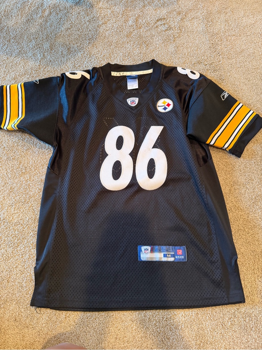 Pittsburgh Steelers Heinz Warde Authentic Black Football Jersey